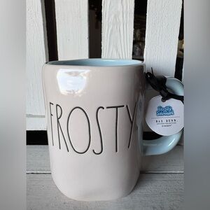 Rae Dunn Frosty Mug - White
